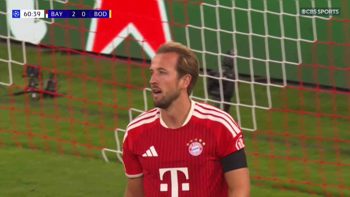 EIGHT consecutive Champions League games with a goal for Harry Kane 🔥 He simply cannot stop scoring in Europe 👏