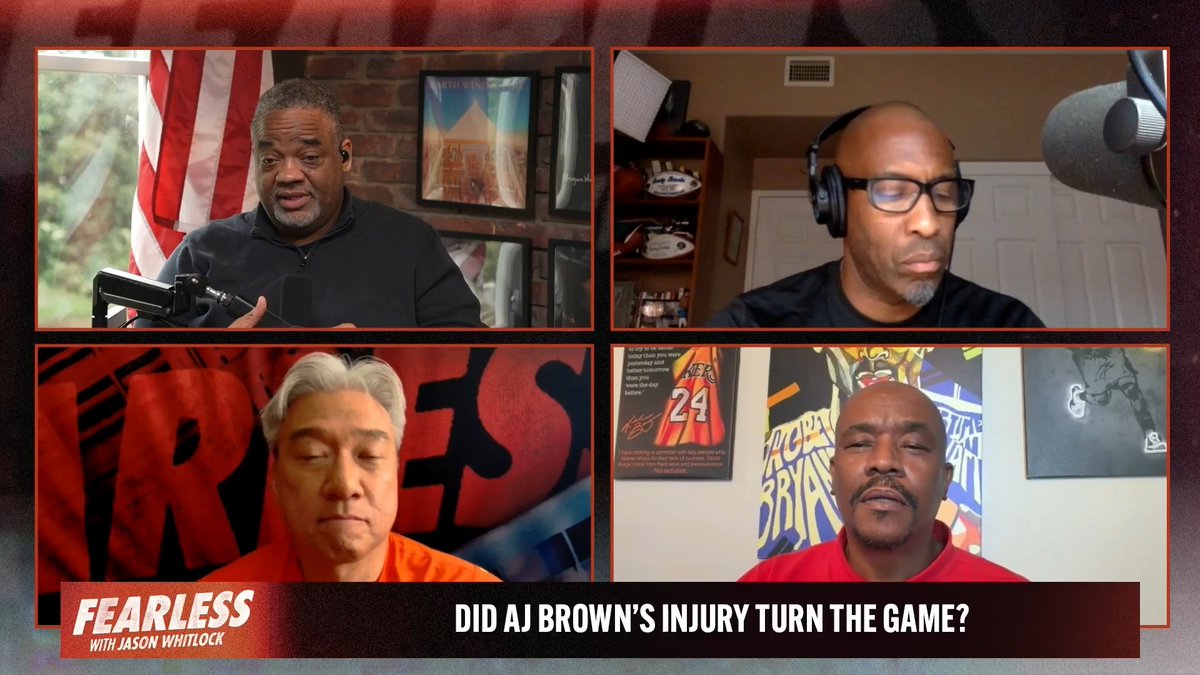 A.J. Brown left last night’s game with an injury that heavily impaired the Patriots' offense. With the injuries on both ends, this is what happens when you don’t play in the preseason or hit in camp.