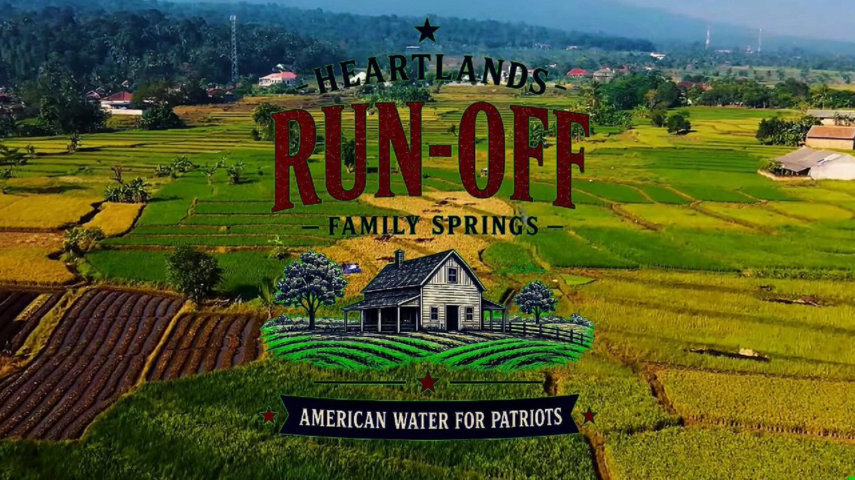 🇺🇸 HEARTLANDS RUN-OFF FAMILY SPRINGS 🇺🇸 data center run-off water from the heart of america Data centers are as American as apple pie.. Anyone complaining about them is not a patriot and probably a Chinese bot