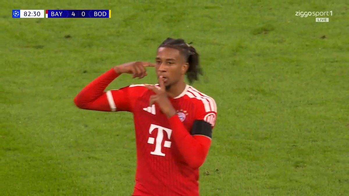 ZOOOO! Wat een doelpunt van Olise 😱 #ZiggoSport #UCL #BAYBOD