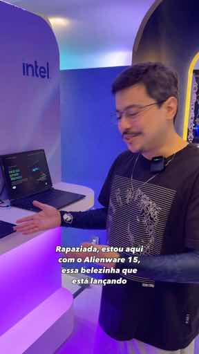 O TL VISA FRTTT mandou o recado! O novo Notebook Alienware 15 combina performance e mobilidade para acompanhar sua rotina dentro e fora de casa. 👽 #NovoAlienware15