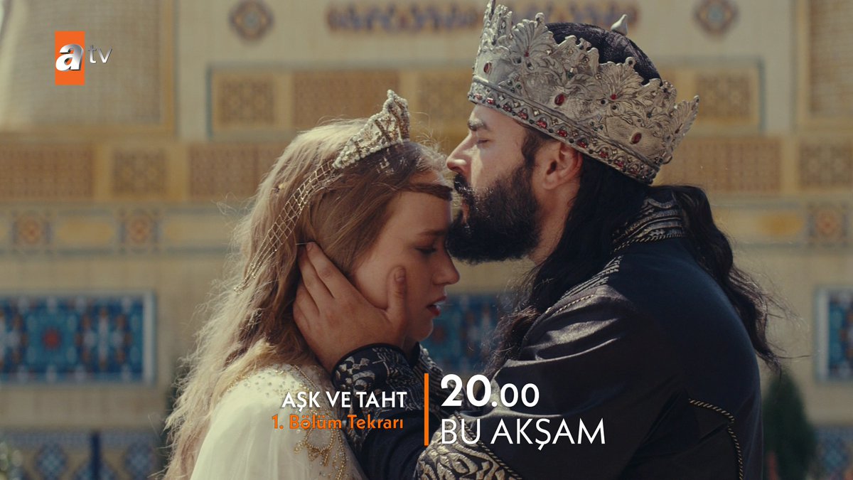 Aşk ve Taht kaçıranlar veya yeniden izlemek isteyenler için 1. Bölüm tekrarıyla bu akşam 20.00'de atv'de! #AşkveTaht Aşk ve Taht