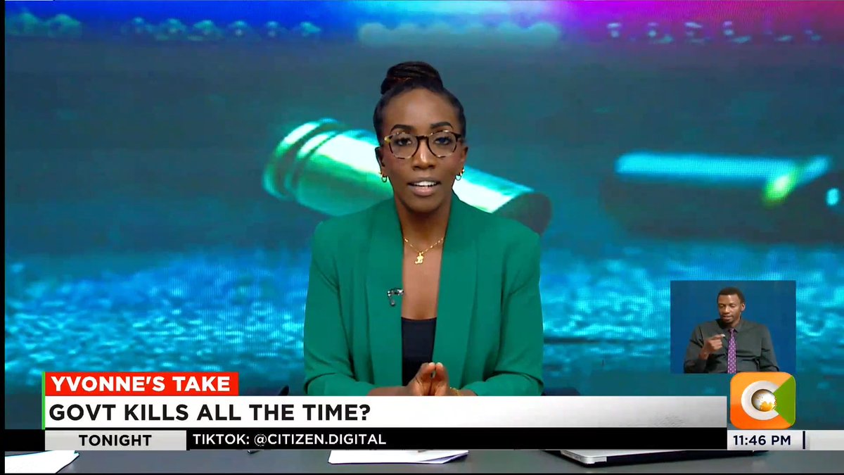 Yvonne’s Take: Govt kills all the time? #CitizenNewsGang Yvonne Okwara