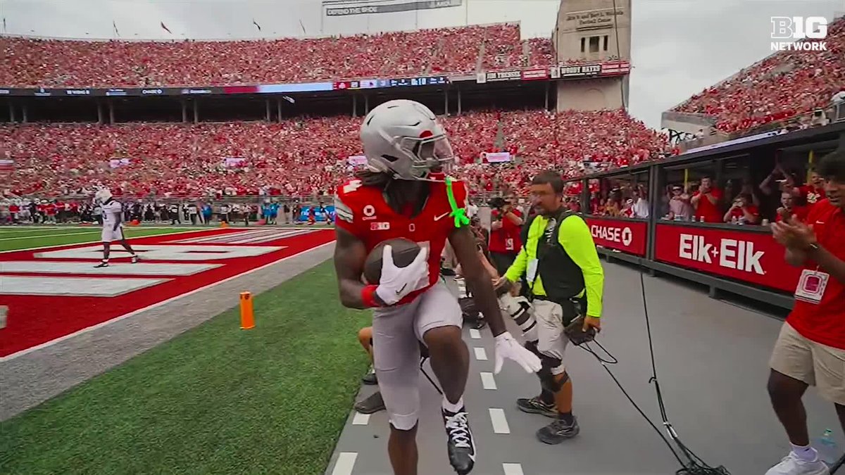 "You have an obligation as a coach to utilize this generational talent." Urban Meyer and Gerry DiNardo discuss the responsibility that comes with coaching a player like Ohio State Football's Jeremiah Smith 👇