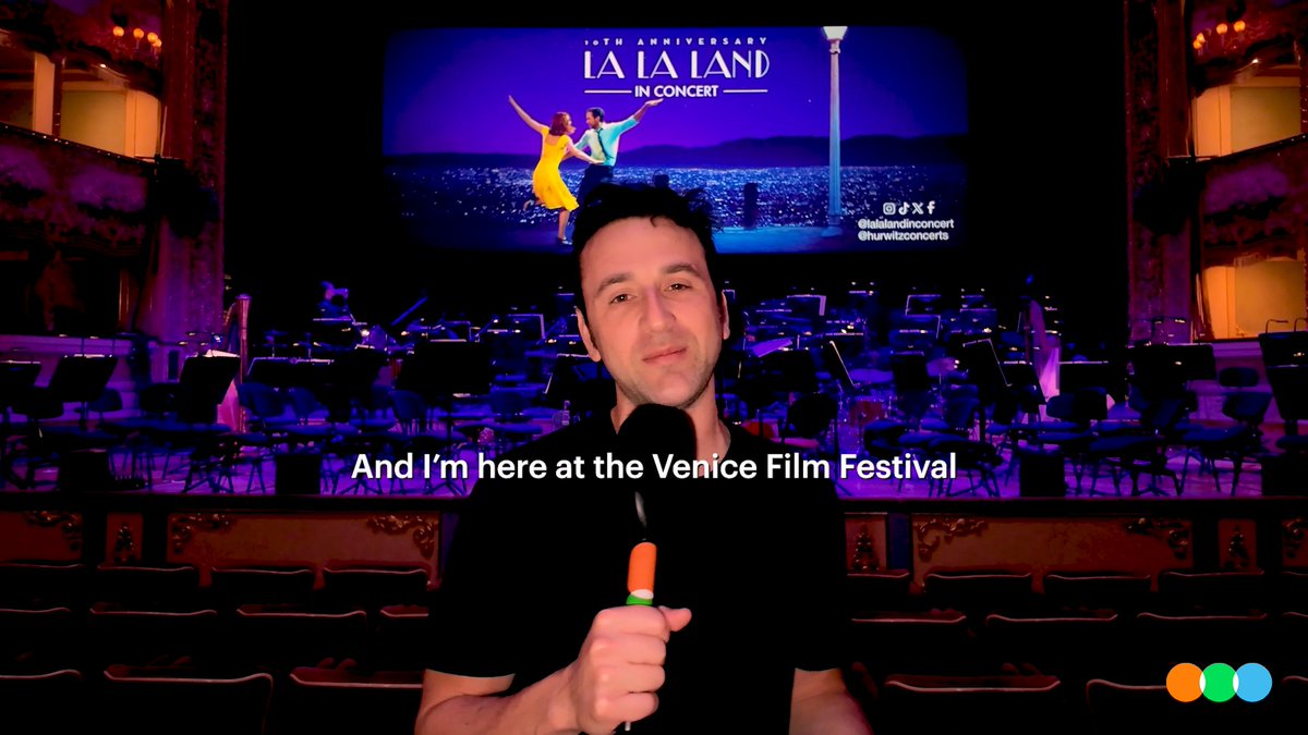 Four Favorite Film Scores with La La Land composer Justin Hurwitz 🎶 La La Land marked its tenth anniversary at the Venice International Film Festival with a concert conducted by Hurwitz and presented by Cartier Cinema Club.