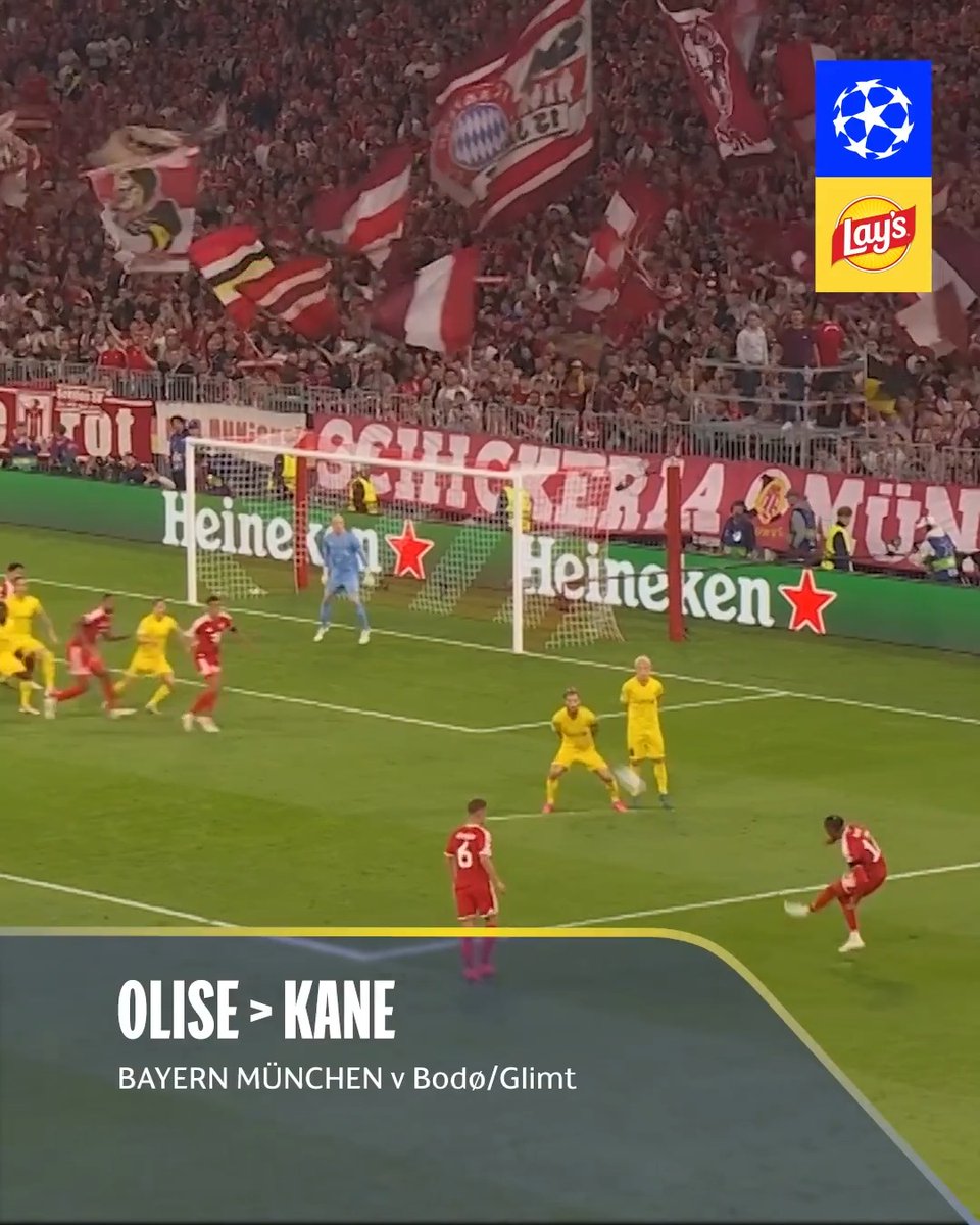 🅰️ Olise, Baturina, Tielemans Three tasty assists, which was the best? @lays_football | #UCLassists