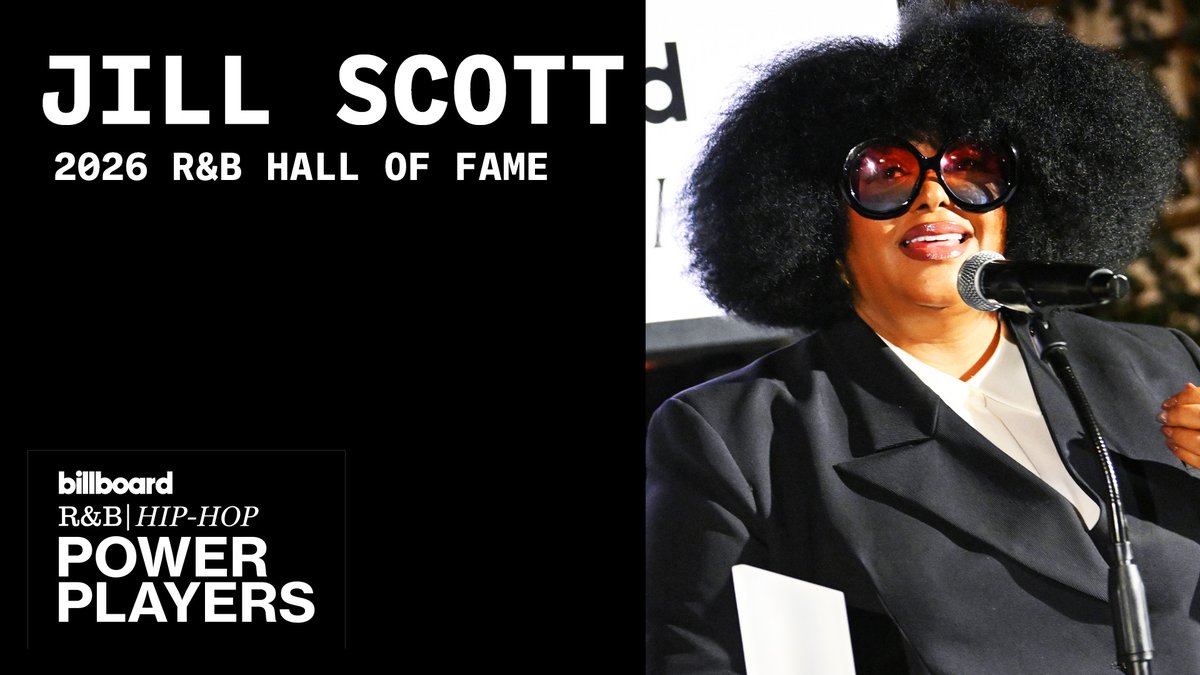 "'Yes' is a leap from a mountain with no sight of the bottom," Jill Scott says during her Billboard R&amp;B Hall of Fame induction speech at Billboard's R&amp;B/Hip-Hop Power Players in NYC. 👏