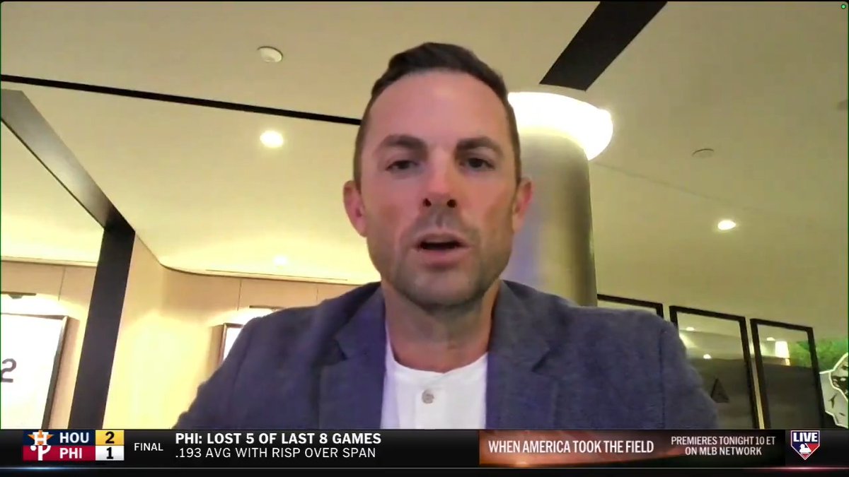 David Wright on Jacob deGrom: "One of my favorite human beings. If there was a game on the line and I could pick any teammate for a Game 7, give me Jacob deGrom all day."