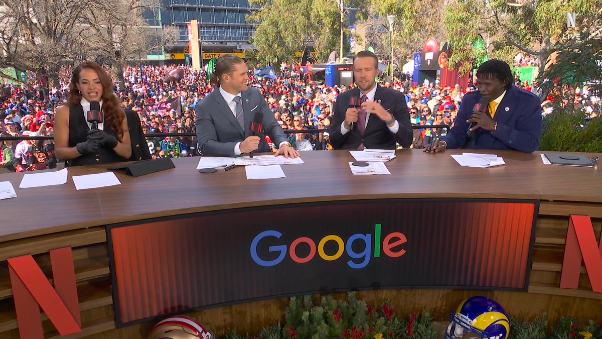 Nick Foles: “The Dallas Cowboys will rival the Philadelphia Eagles this season.” 👀 Pregame coverage of 49ers vs. Rams is LIVE now on Netflix!