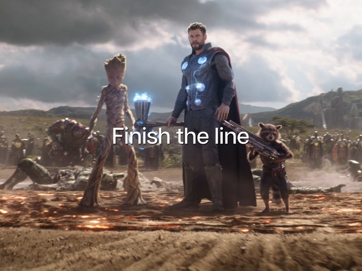 Finish the MCU quote 👀