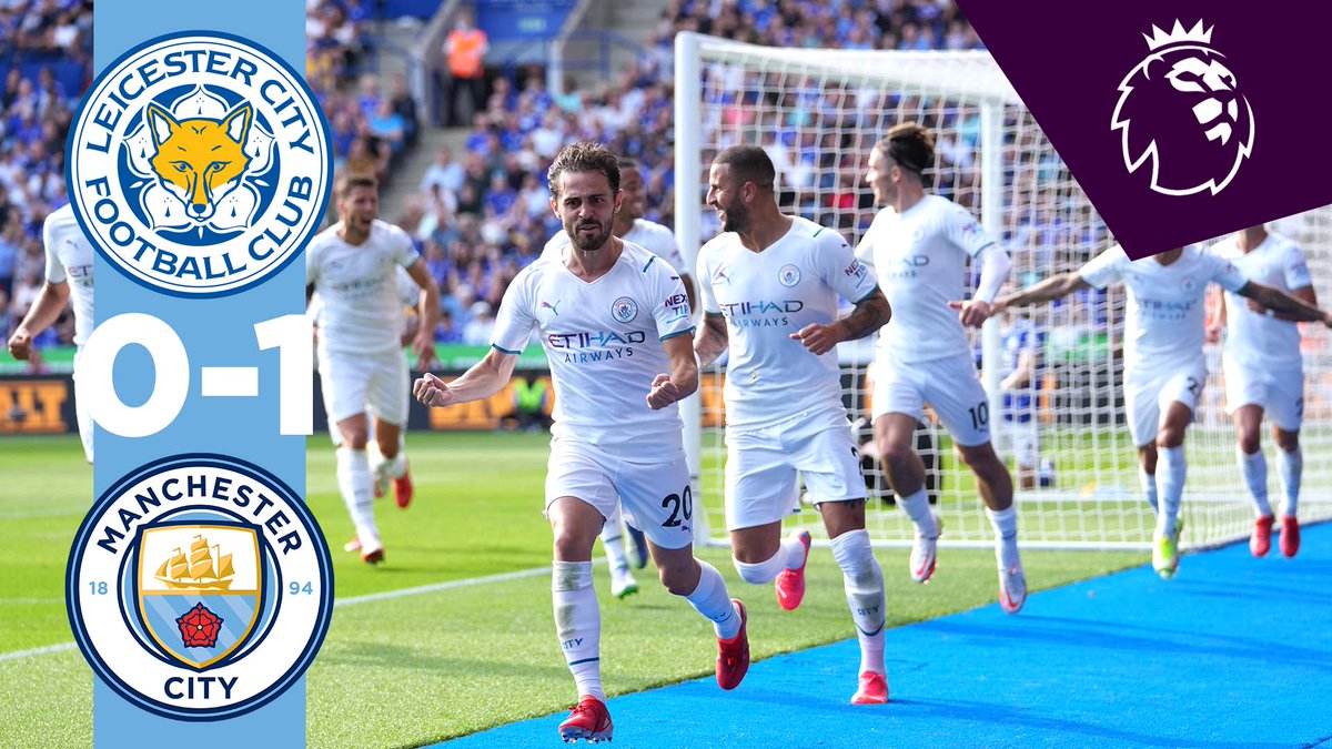 #OnThisDay: Leicester 0-1 #ManCity [2021] ⚽️ [62'] Bernardo Silva