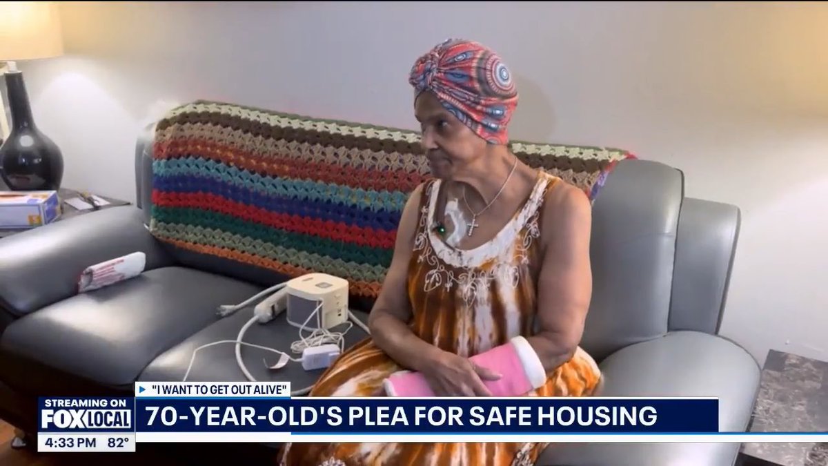 70-year-old Chicago tenant pleads for safe housing: 'I just want to get out of this apartment alive' Yvette Thomas, a 70-year-old disabled South Side resident, has been trapped on her 3rd floor for over 8 months because her building's only elevator is broken. While dealing with a collapsed ceiling, stolen meds, and roach infestations, she was slapped with an eviction notice by management. While Mayor Brandon Johnson loves a good photo-op and stopped by for a personal visit after the media broke the story, his administration’s reactive, camera-ready "leadership" does nothing to fix the systemic breakdown of Chicago's housing enforcement. Vulnerable seniors shouldn't have to go on the evening news just to get the city to do its basic job.