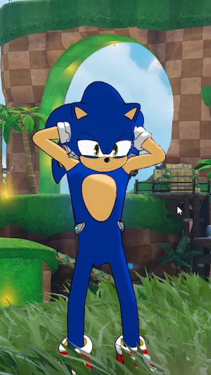 Admita, você não esperava ver o Sonic mandando o passinho na sua timeline. 🇧🇷