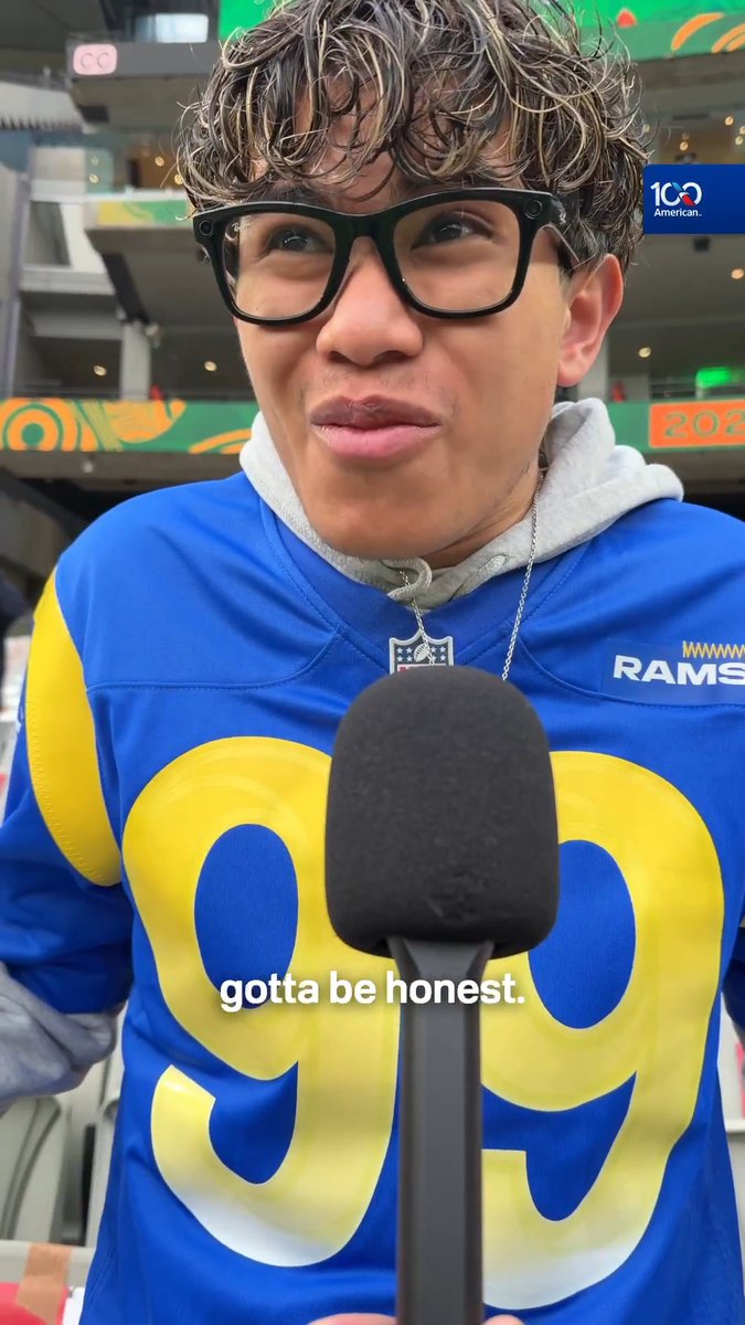 Rams fans down unda and all over. 🫡