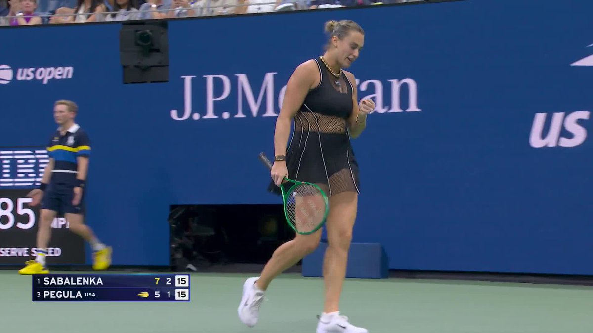 Aryna Sabalenka keeps dictating from the baseline 🔥