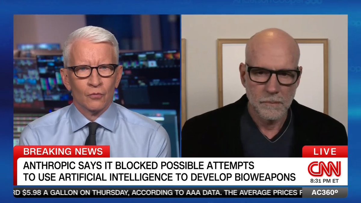 AI industry insiders warn the technology could wipe out humanity within the decade. NYU professor and podcast host Scott Galloway says evil AI isn't the problem, it's the lack of regulation. "This is a failure of governance and leadership," he warns.