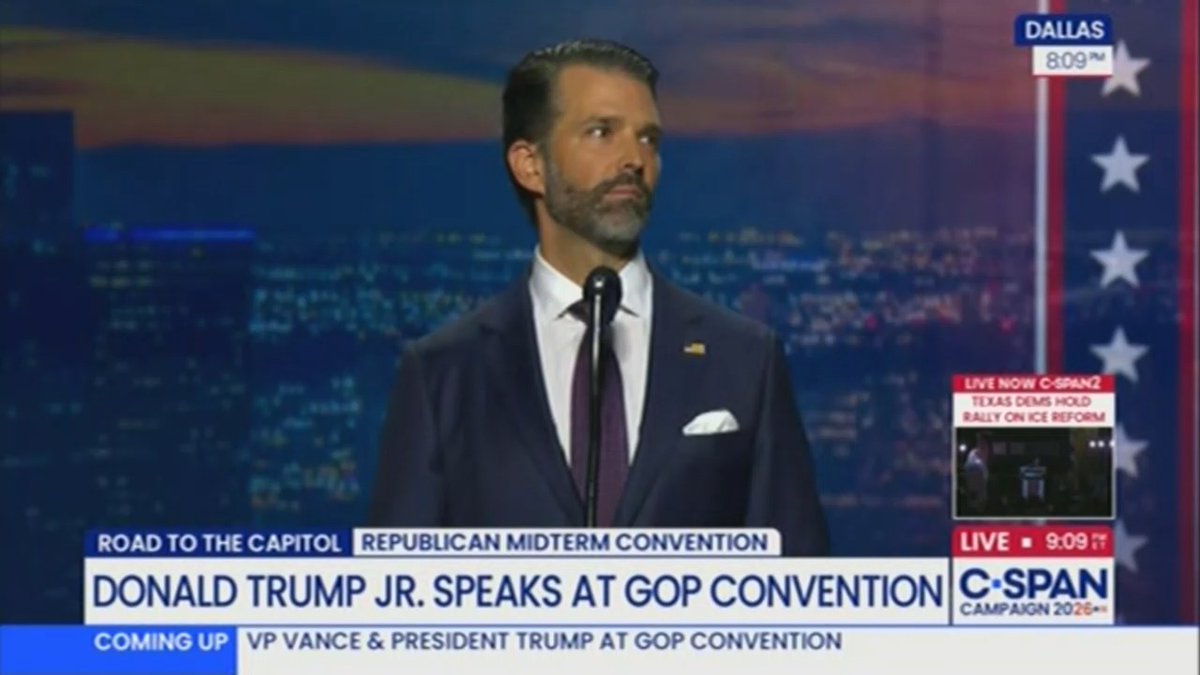 Don Jr complains of “enriched elites” who benefit while normal people suffer