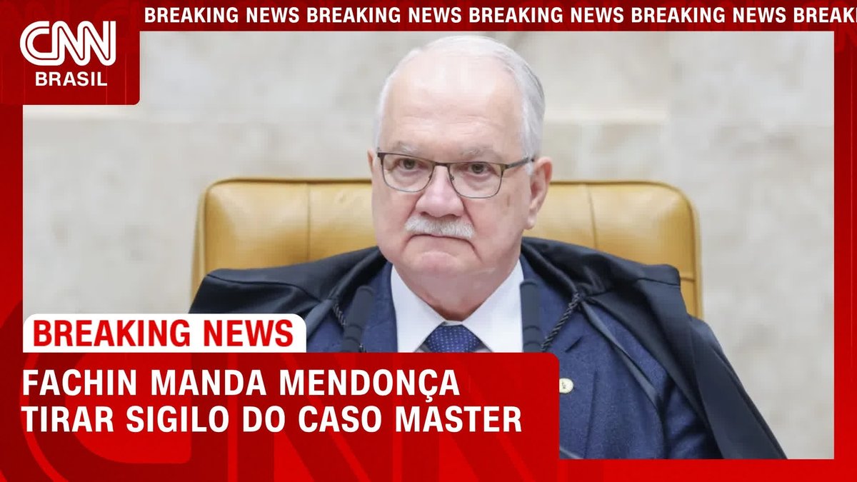 Fachin manda Mendonça tirar sigilo do caso Master; assista #ww
