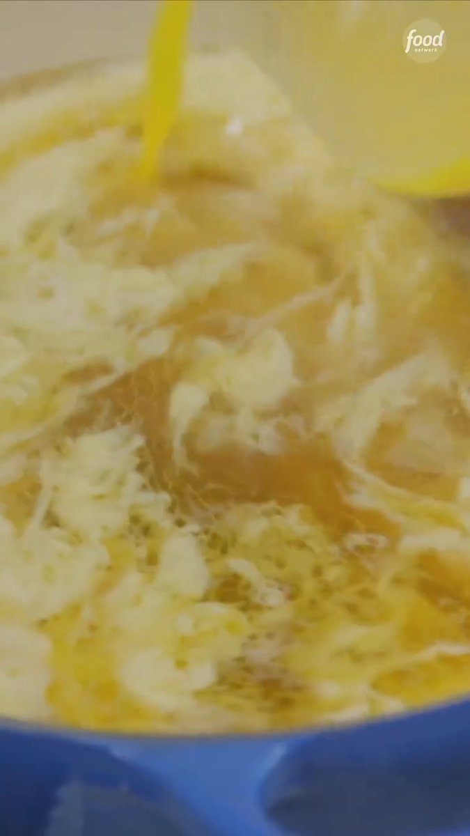 The moment the egg hits the broth 😲🥚🍲 We’ll be cozying up this fall with one of Molly Yeh's childhood favorites: Egg Drop Soup! Get the recipe: