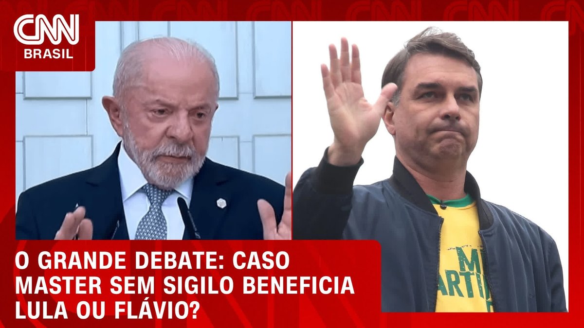 Caso Master sem sigilo beneficia Lula ou Flávio? Assista #OGrandeDebate