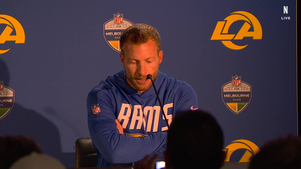 #Rams HC Sean McVay called the loss to the 49ers a “humbling day.” His full opening remarks: