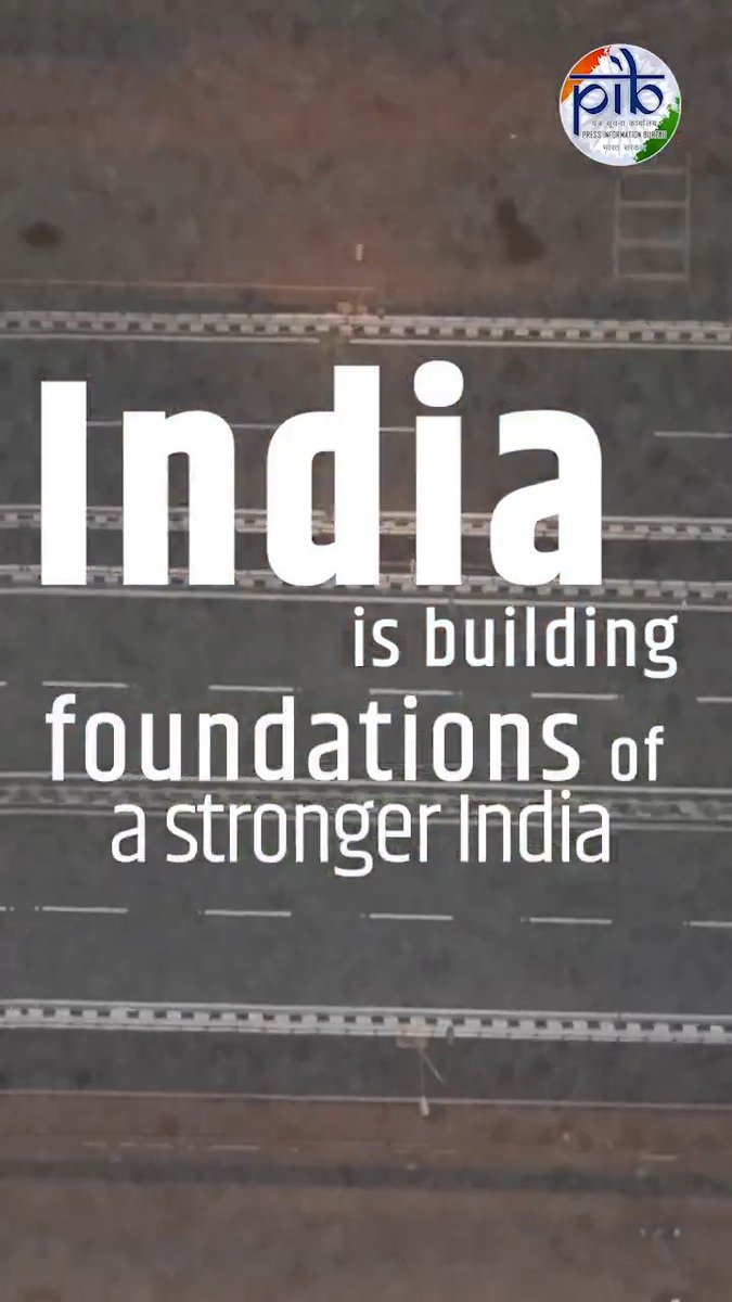 The India we shape today will define the nation of tomorrow 🇮🇳 ❇️ From railways and highways to metros, advanced manufacturing and energy security, India is creating the foundation for sustained growth and progress A stronger foundation A lasting legacy Built for generations Ministry of Information and Broadcasting DD News All India Radio News Ministry of Railways Ashwini Vaishnaw