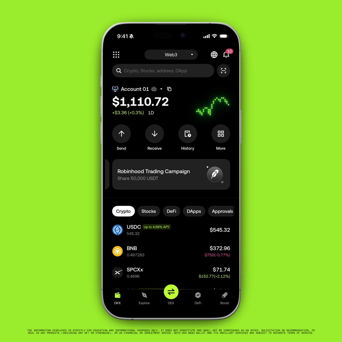 Expecting a price move on BTC, ETH or SOL? With Multiply, choose Long or Short, enter your position amount and review the estimated debt, costs and liquidation risk before you confirm. Open OKX Wallet and go to DEX > Multiply: