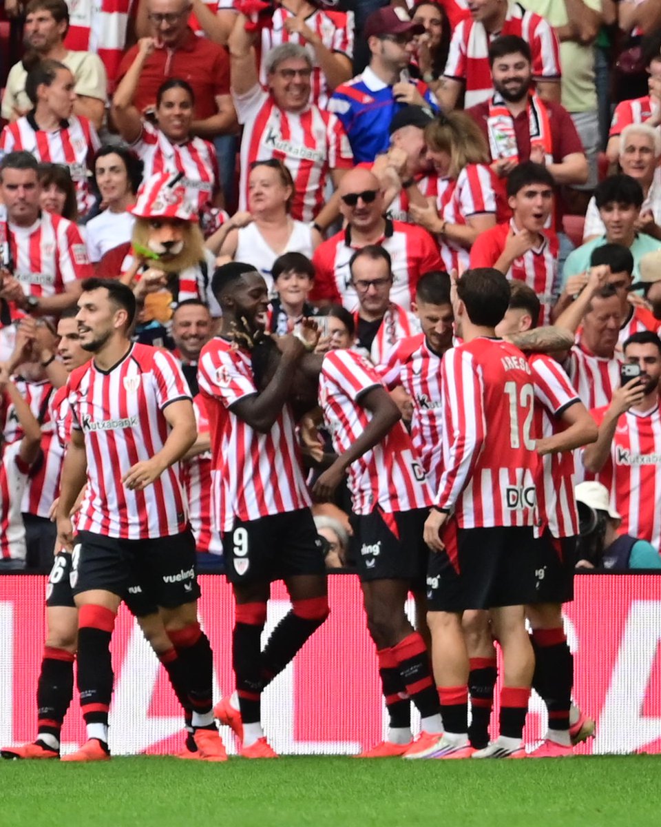 El brutal 𝗮𝗿𝗿𝗮𝗻𝗾𝘂𝗲 del Athletic Club en la segunda parte. 🔥 LALIGAHighlights