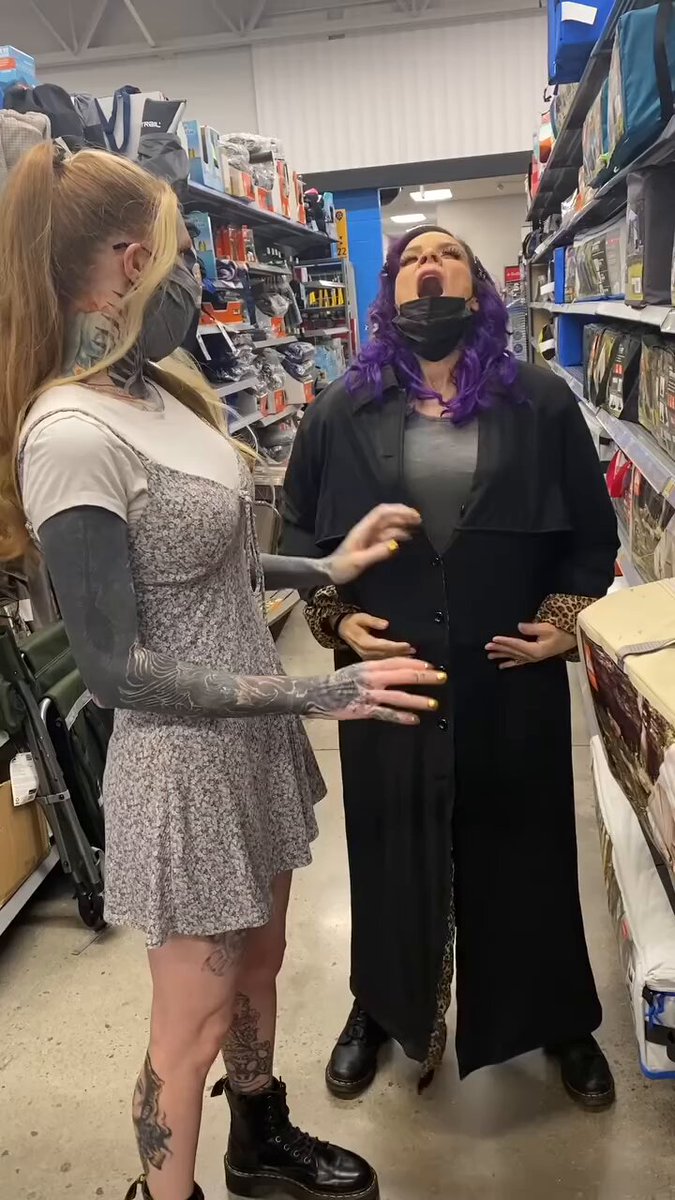 It looks like her head fell off!