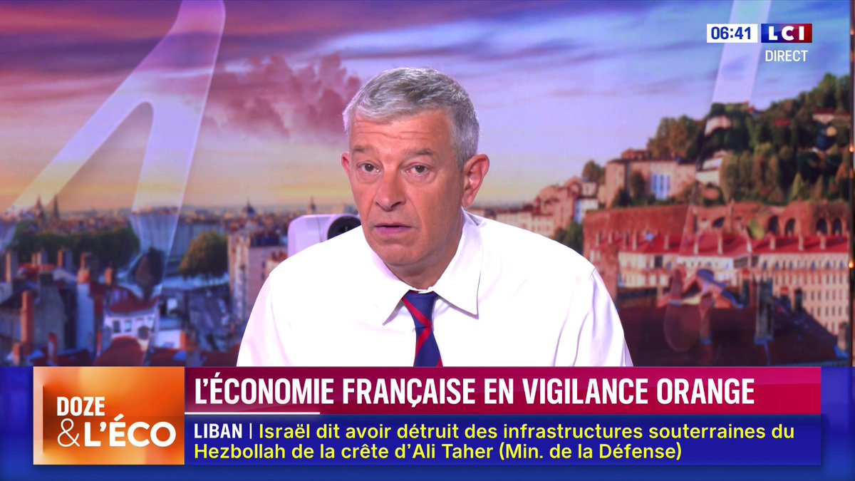 L'économie française en vigilance orange 📺 Doze et l'éco avec Nicolas DOZE - LCI | Matinale LCI