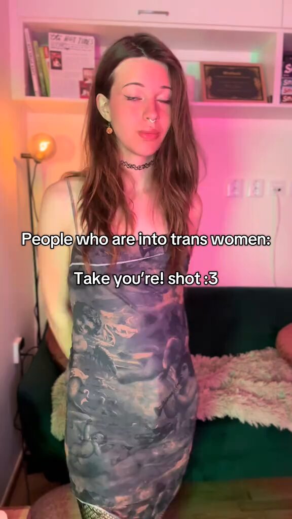 Go ahead, give it your best 💖 #trans #transgender #transwomen #lgbt🌈