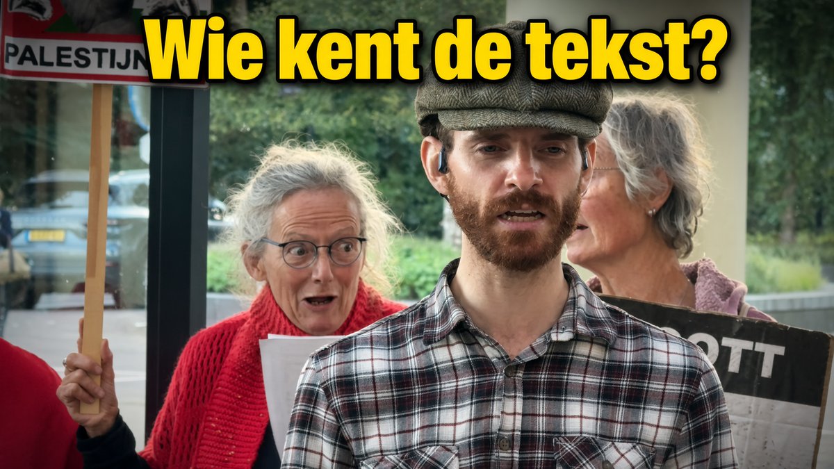 Hiërarchie bij de protestclub op station Assen: de 'leider' pakt de spotlight vóór de groep. Na een op Bella Ciao gebaseerd 'strijdlied' zetten een paar dames Dona Nobis Pacem in. Of de gemiddelde demonstrant Latijn verstaat én de melodie kent, is een tweede... #Assen4Palestine