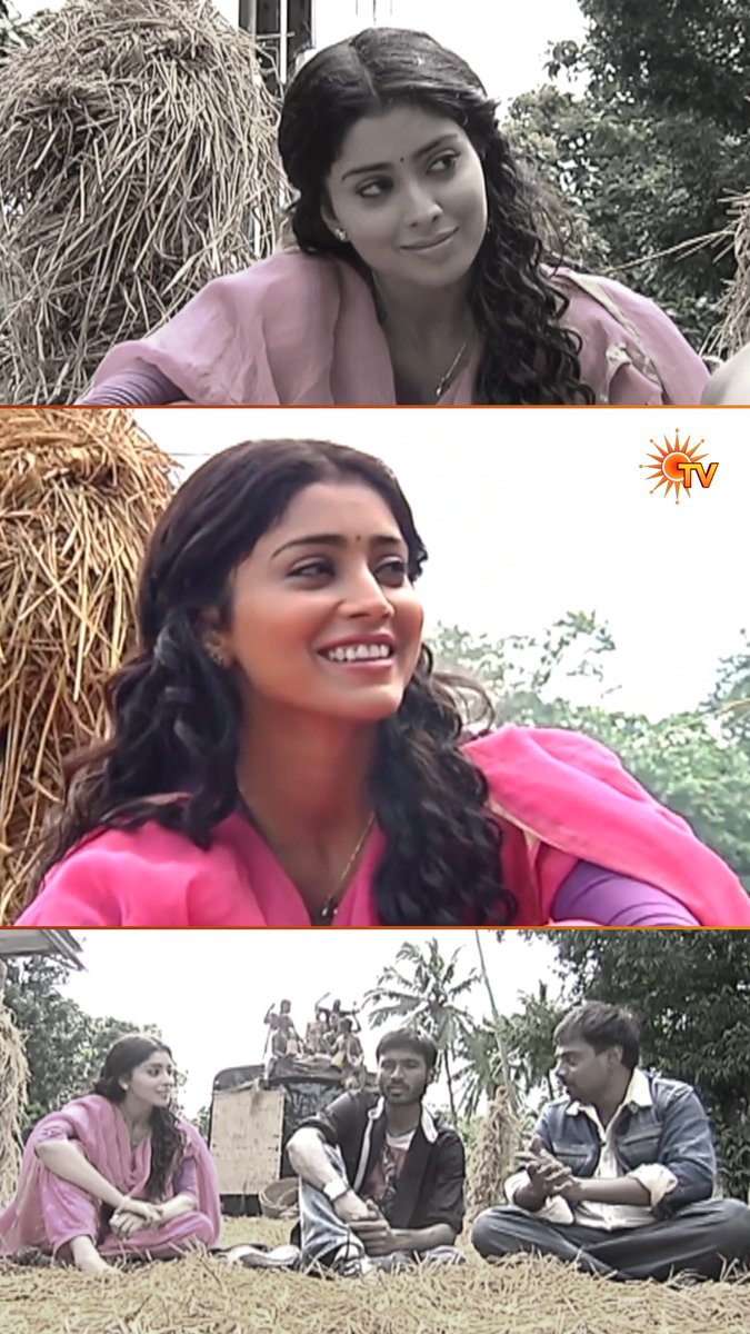 Throwback to Actress Shriya Saran from the shooting spot of Kutty #SunTv #SunTvThrowback #SunDigital #ShriyaSaran #Dhanush