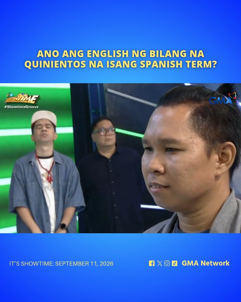 #ItsShowtime #Highlights: Alam niyo ba kung ano ang Ingles ng Spanish word na Quinientos? Watch #ItsShowtime every 12:00 p.m. from Monday to Saturday on GMA. For more videos, visit: Watch the full episodes of your favorite GMA shows on the new GMA Play app. Download now on Google Play and App Store. Also available on and Android TVs! #ISTReels