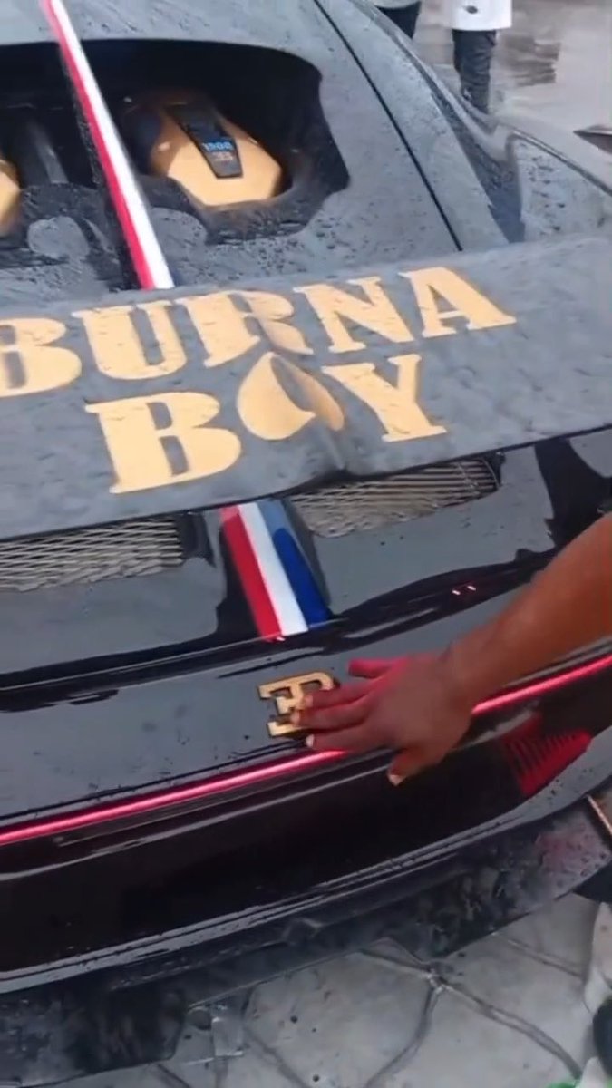 NA ONLY TOURING ARTISTS FIT BUY CARS ANYTIME NOW. 😂 BURNA BOY’S OVER 9 BILLION NAIRA WORTH 1/1 BUGATTI WIDEBODY CHIRON IS FINALLY CLEARED FROM THE PORT. NO BE AI, REAL LIFE GTA! 🏎️💨