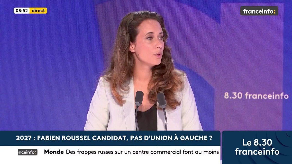 🔴 Candidature de Fabien Roussel ➡️ "Les électeurs du Parti communiste devront avoir en tête qu’il nous a manqué, en 2022, quelques centaines de milliers de voix pour accéder au second tour", dit Clémence Guetté