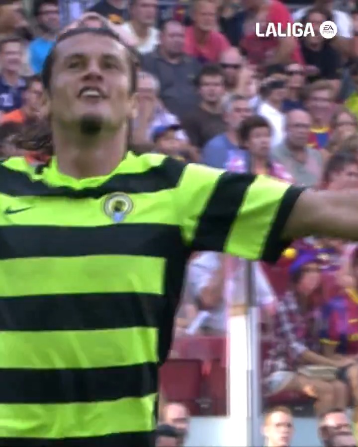 🇵🇾 Se cumplen 16 años de este fantástico doblete de Nelson Haedo Valdez en el Spotify Camp Nou. TalDíaComoHoy | LALIGAEASPORTS