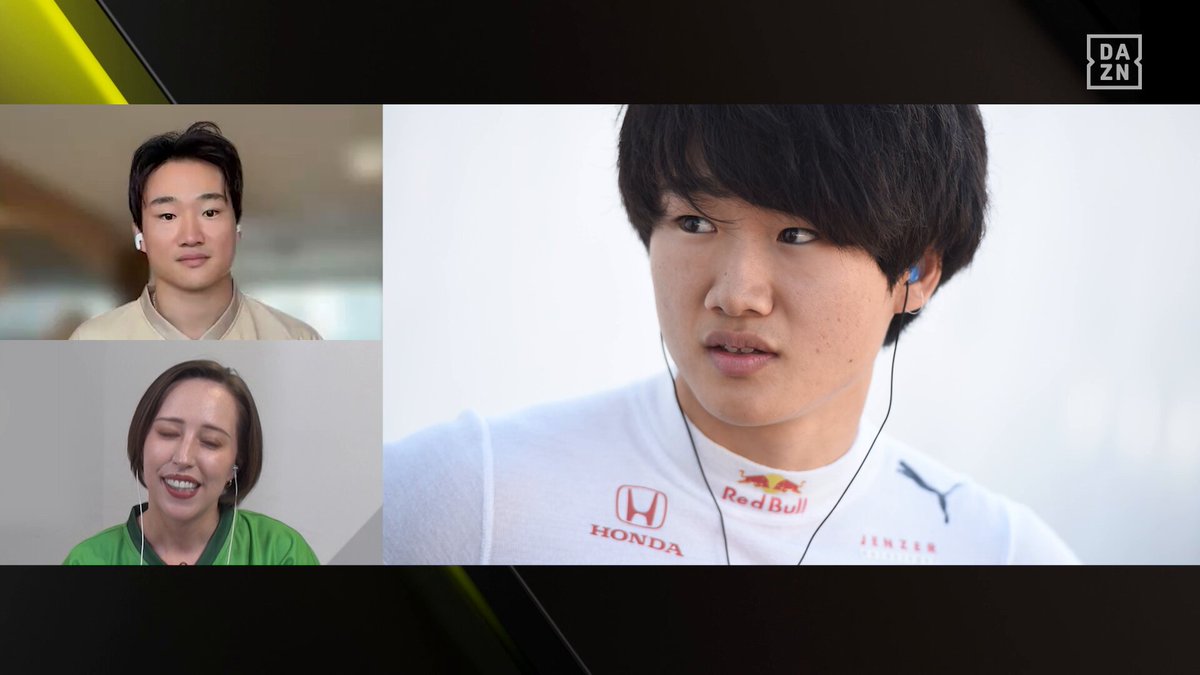 🗣️「F3から見てくれていることに感謝」 #F1スペインGP🇪🇸 出走決定！ #角田裕毅 選手 DAZN独占リモートインタビュー 3週連続配信📺⚡ オランダGPのチーム戦略から来季の可能性まで、 DAZNだけに語ったリアルな胸の内💬 🎙インタビュー：英美里(英美里 (EMILY)) 🏎『DAZN RACING 特別編②』 📲#DAZN で配信中 #f1jp #YT22 #YukiTsunoda #SpanishGP