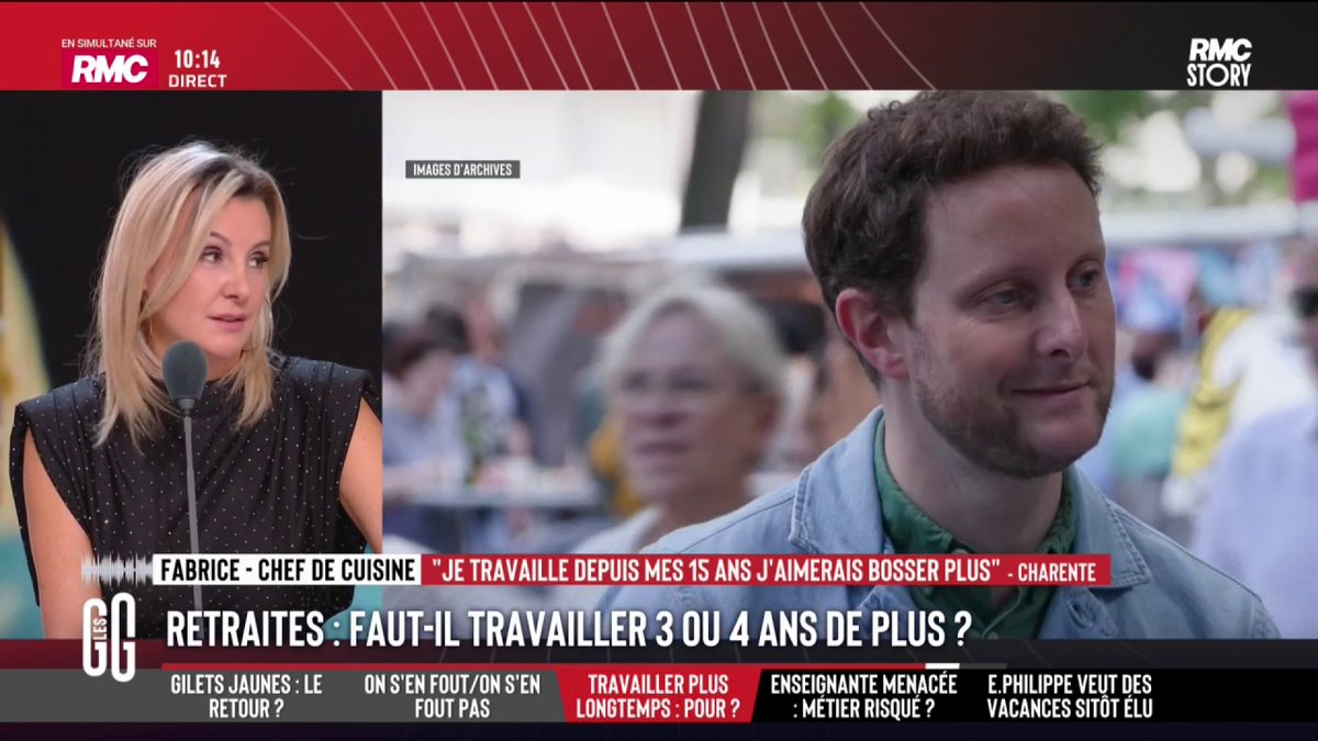 🔴 Clément Beaune propose de travailler 3 ou 4 ans de plus 🗣️ Le coup de gueule de Fabrice au 3216: "On se bat tous, mais individuellement... Chacun pense à sa petite personne et ne pense pas à la génération suivante. Au bout d'un moment, on ne peut plus avancer!" #GGRMC