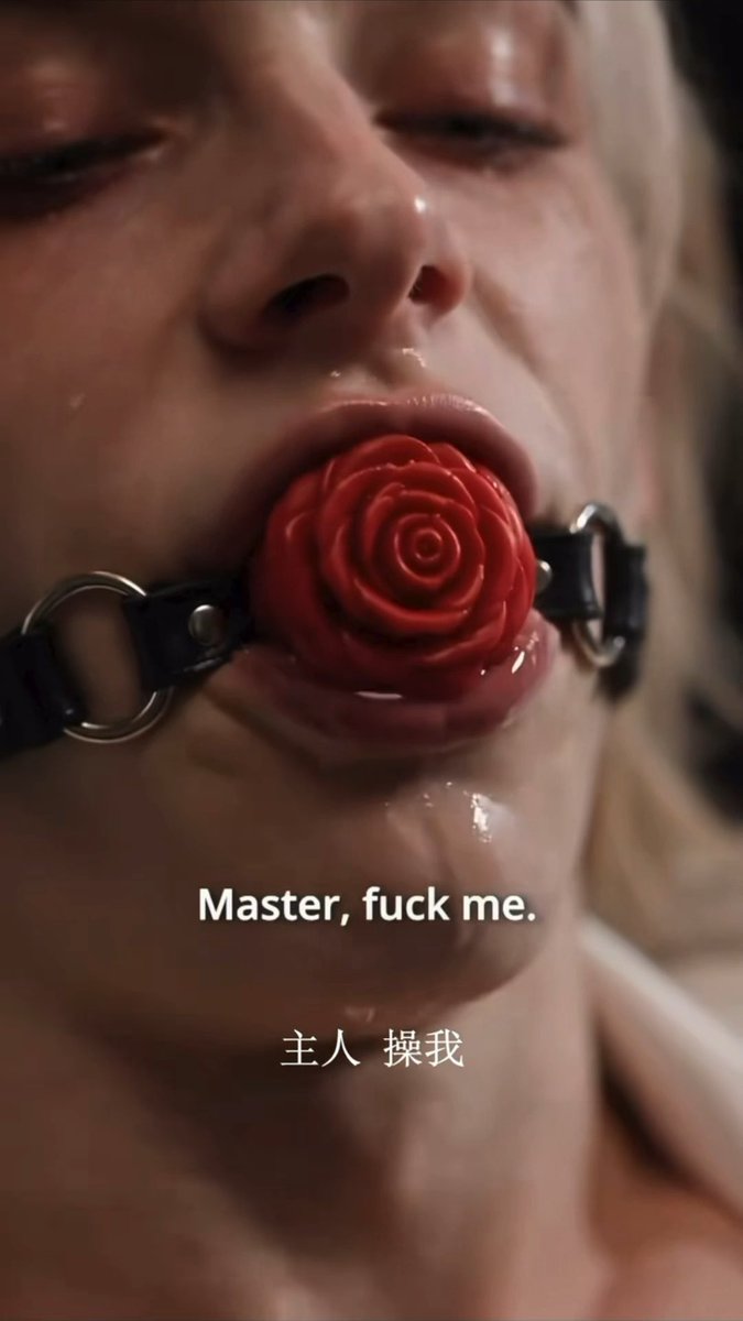 《在他掌控之下》 🌹莱奥被戴上玫瑰口球,白皙肤色衬得那抹红和扇巴掌后的红色伤痕特别漂亮!任何人没看过这个片段我都会伤心的好吗! 后来莱奥给nico下毒,直接反过来把 Nico 绑起来,然后开启了他追他逃的模式! 完整版: #bdsm #yaoi #欧美腐剧
