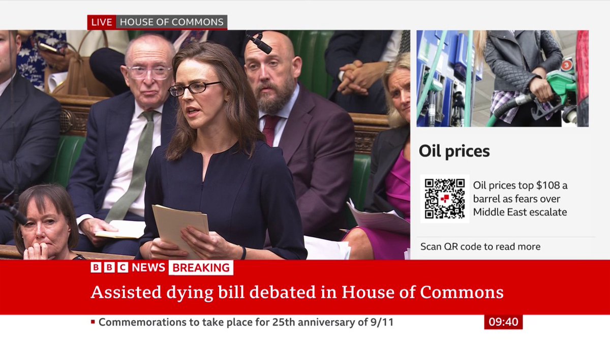 Labour MP Lauren Edwards opens the debate on assisted dying and says the bill will give terminally ill adults "choice, autonomy and dignity" at the end of their lives Follow our live coverage: