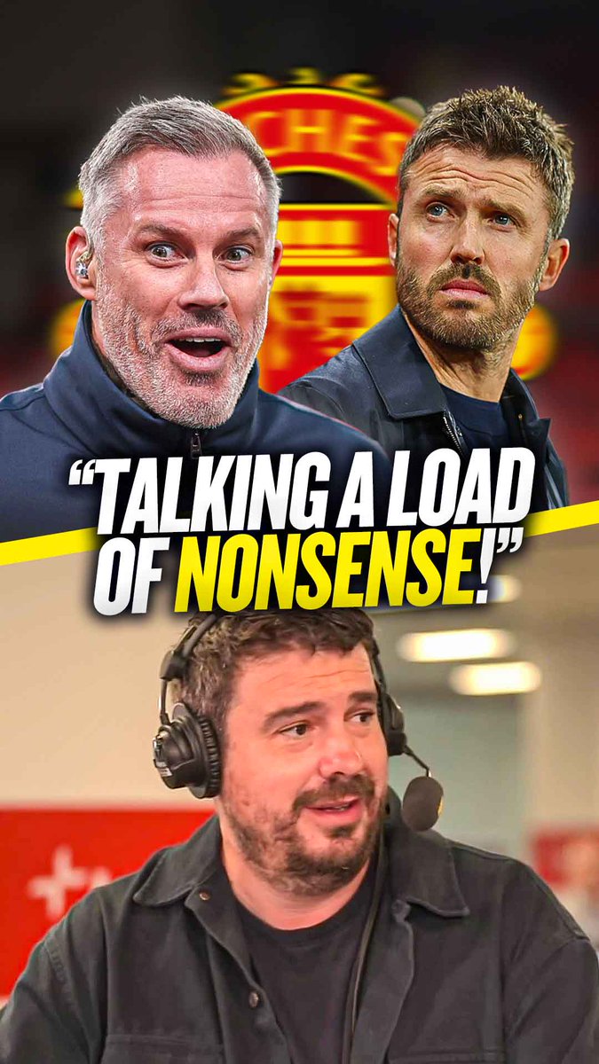 😤 "Four games into the season and Carragher's written Carrick off!?" 😡 "It's very harsh... he's talking a load of nonsense!" Alex Crook fires back at Jamie Carragher for claiming Michael Carrick feels like an interim solution at #MUFC! 🤫