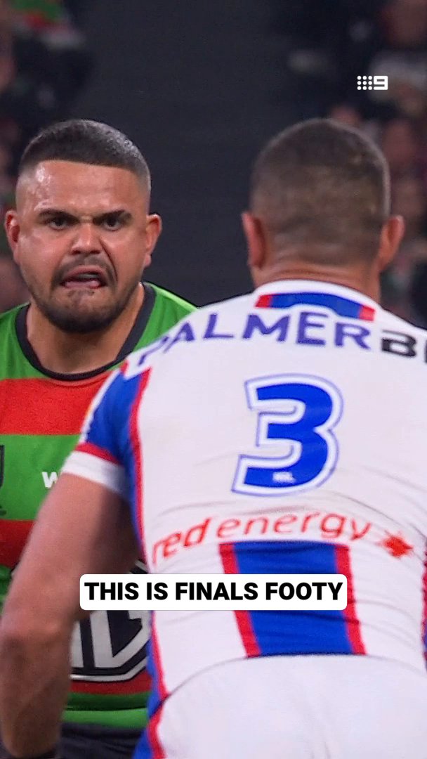 It's heating up! 🔥 #NRLFinals