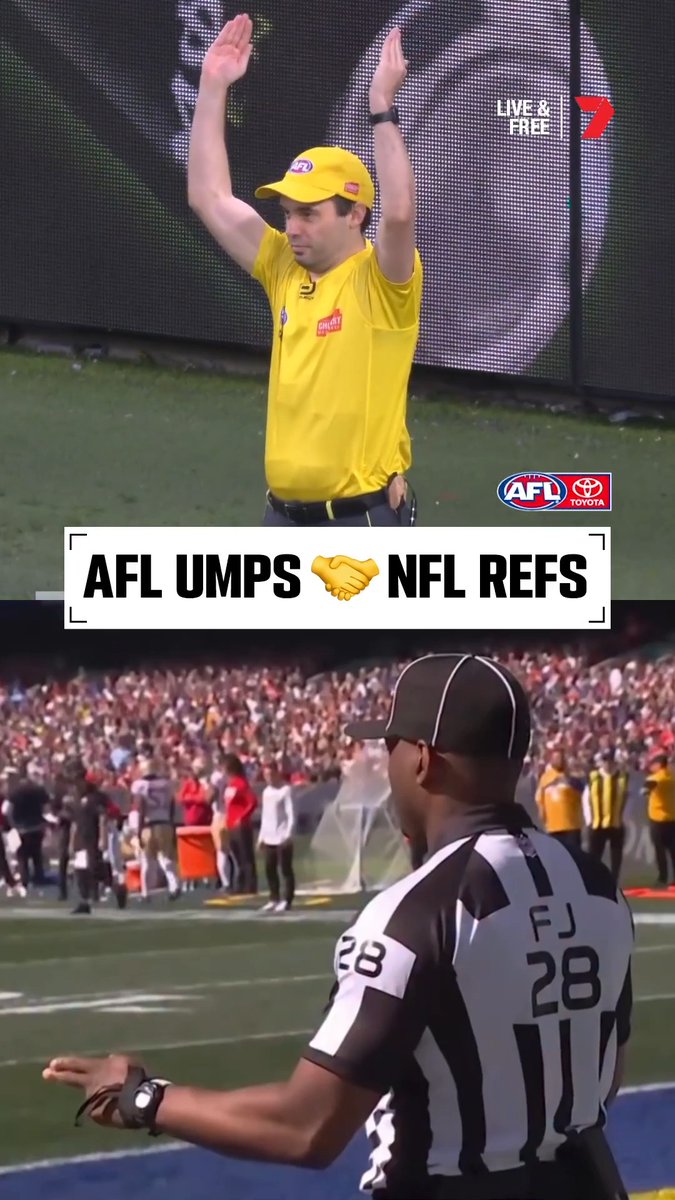 Game recognises game, NFL 🙌