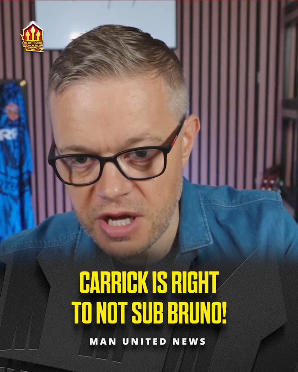 "I'm in the minority of the 14% who don't mind Bruno playing the full 90!" Do you AGREE with Goldbridge & Carrick or should Bruno have been protected? 🫵 🤔