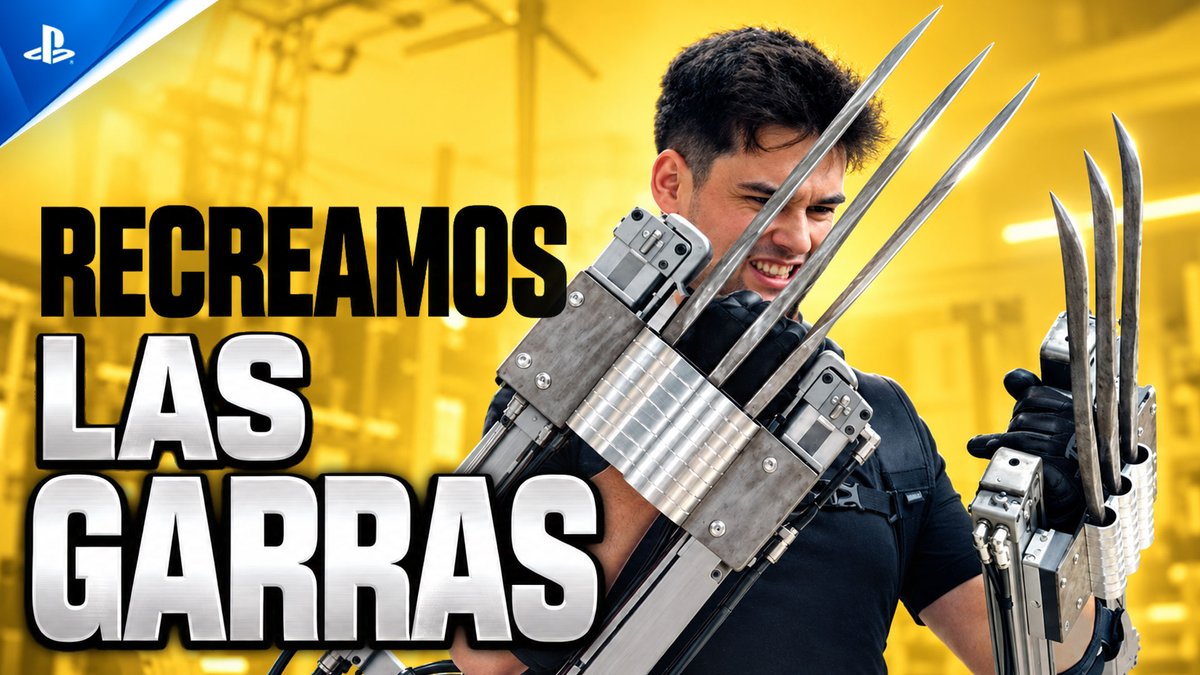 Un desafío. Un creador único. Un objetivo: Recrear las LEGENDARIAS GARRAS de MARVEL: LOBEZNO con Tomás Castellanos. #PS5 #LobeznoPS5 #WolverinePS5