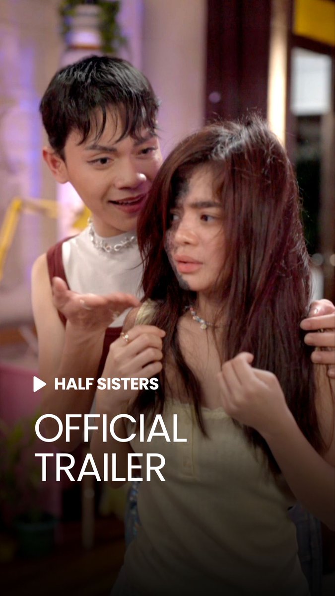 The official trailer of Star Creatives' first microdrama, #HalfSisters is here, mga accla! 💅🏻 Get ready for the drama, kabog, kaharutan, at konting lagim with Bianca de Vera as Emily, Esnyr as Ramon, and Brent Manalo as Pancho. 🧛♀️🦇 This microdrama drops ALL episodes on September 25, exclusively on #iWant! ✨ STAR CREATIVES Bianca De Vera Esnyr brent manalo