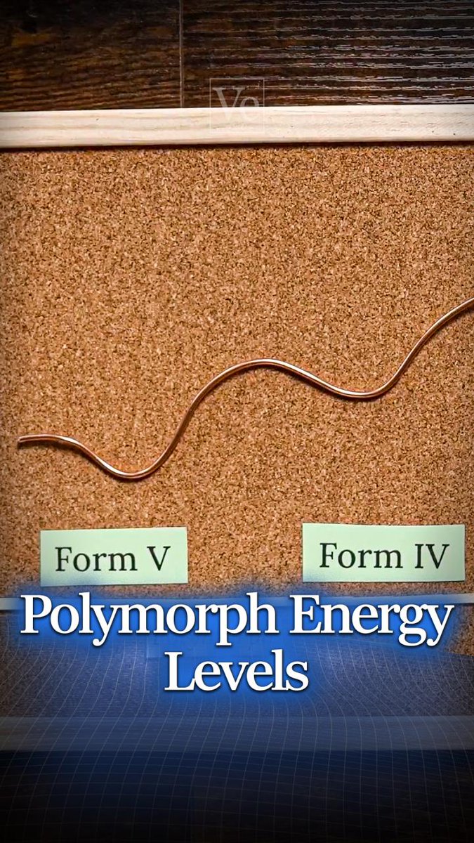 Why Polymorphs Sometimes Can't Change Back #veritasium #science #physics #polymorph