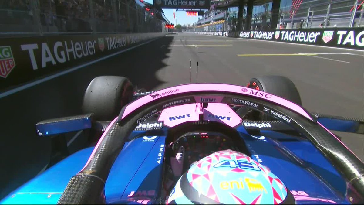 ยกUNO DE SUS PUNTOS FUERTES! Franco Colapinto prรกctica la largada al final de la FP1 en el Madring. ๐บ #SpanishGP | Toda la temporada de #F1 por #DisneyPlus Plan Premium