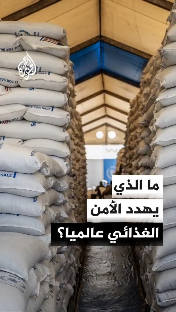 ما أبرز التحديات التي تهدد الأمن الغذائي في العالم حاليا؟ مدير دائرة تحليل الأمن الغذائي والتغذية في برنامج الأغذية العالمي جان مارتن باور يجيب #الأخبار